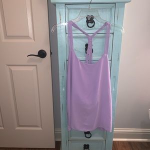 Lavender Braided Twist Tank